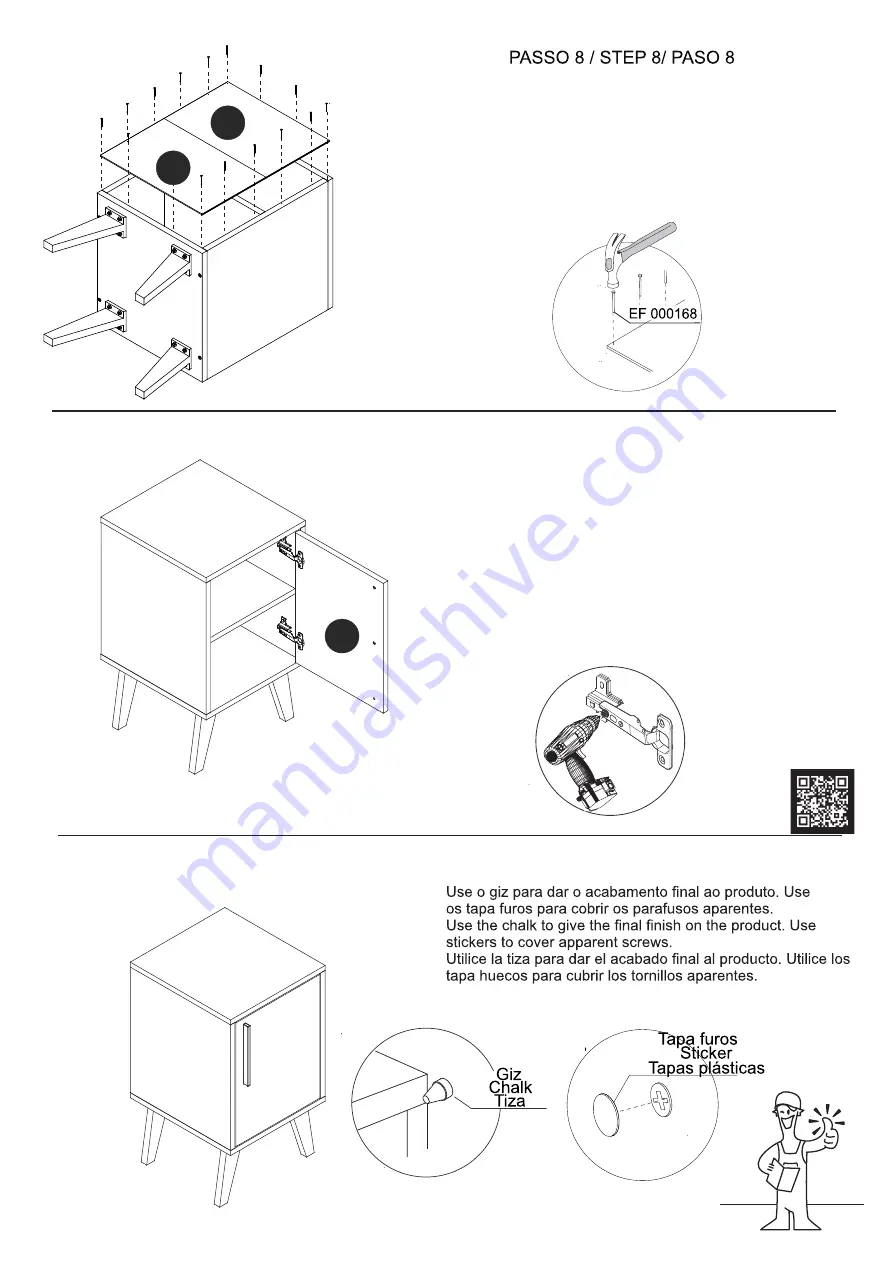 BRV Móveis BPP 06-205 Assembly Instructions Manual Download Page 11