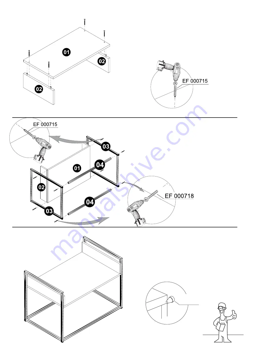 BRV 119AMC152 Assembly Instructions Manual Download Page 9