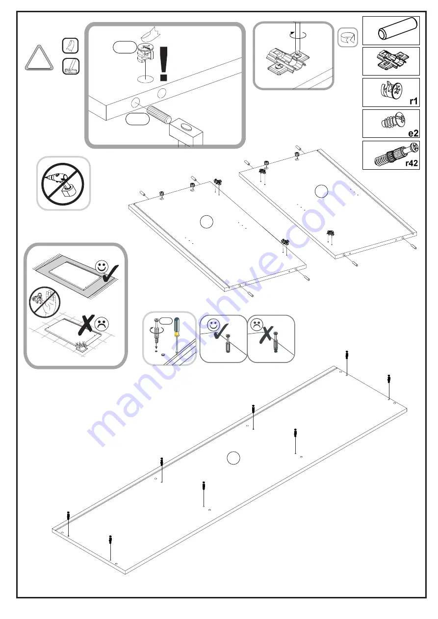 BRW BROOKLYN B172-KOM2D3S Assembly Instructions Manual Download Page 5