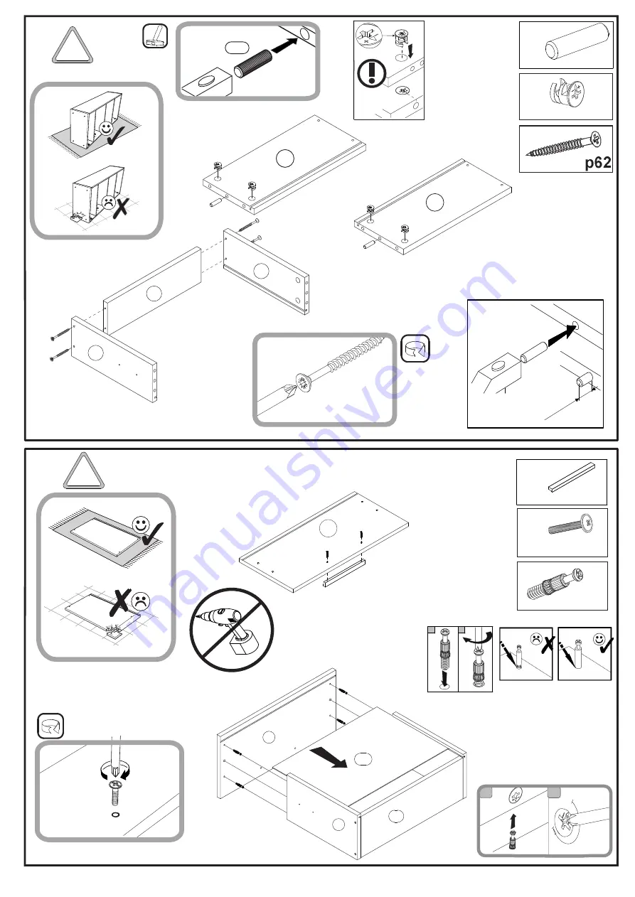 BRW BROOKLYN B172-KOM2D3S Assembly Instructions Manual Download Page 6