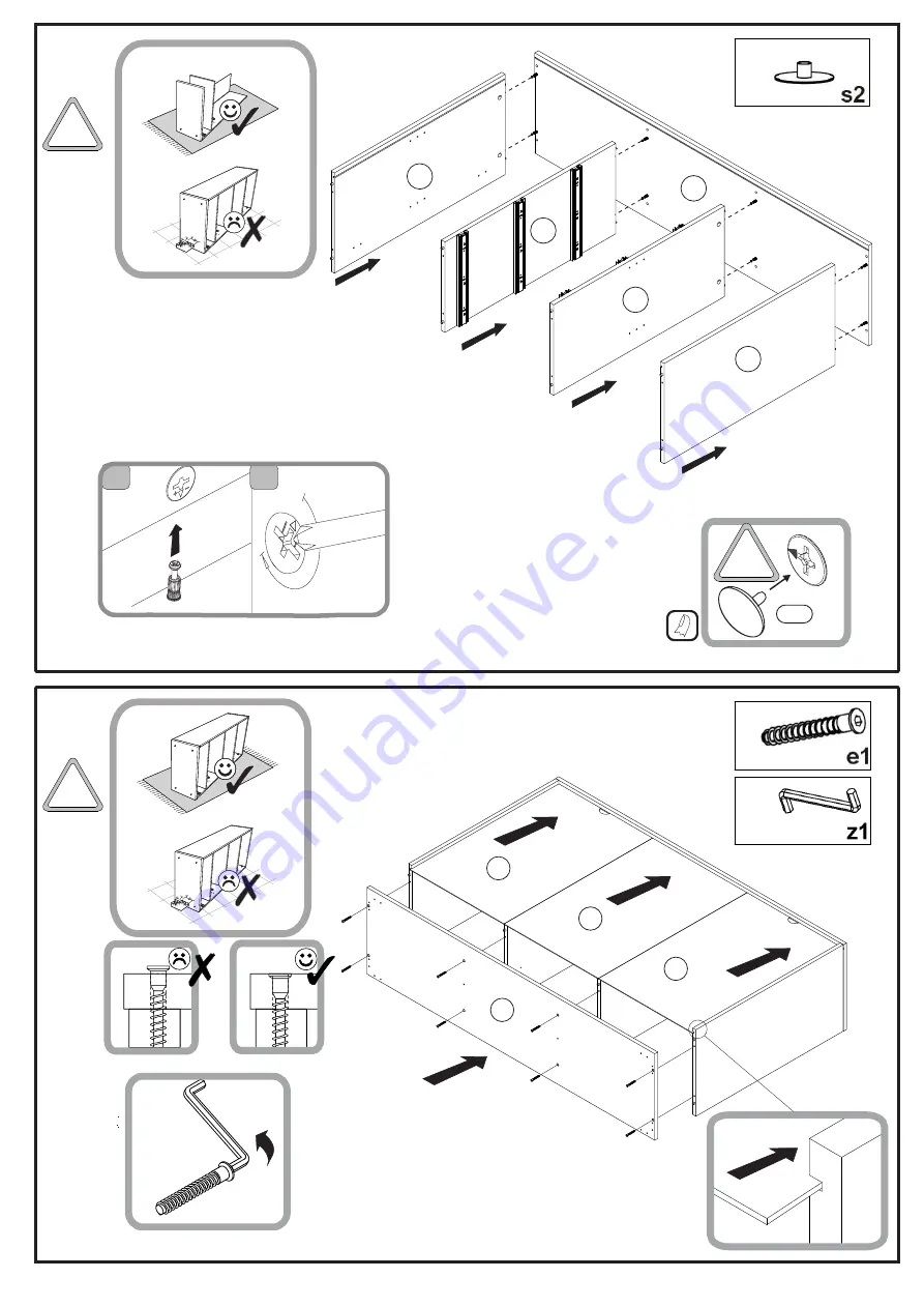 BRW BROOKLYN B172-KOM2D3S Assembly Instructions Manual Download Page 8