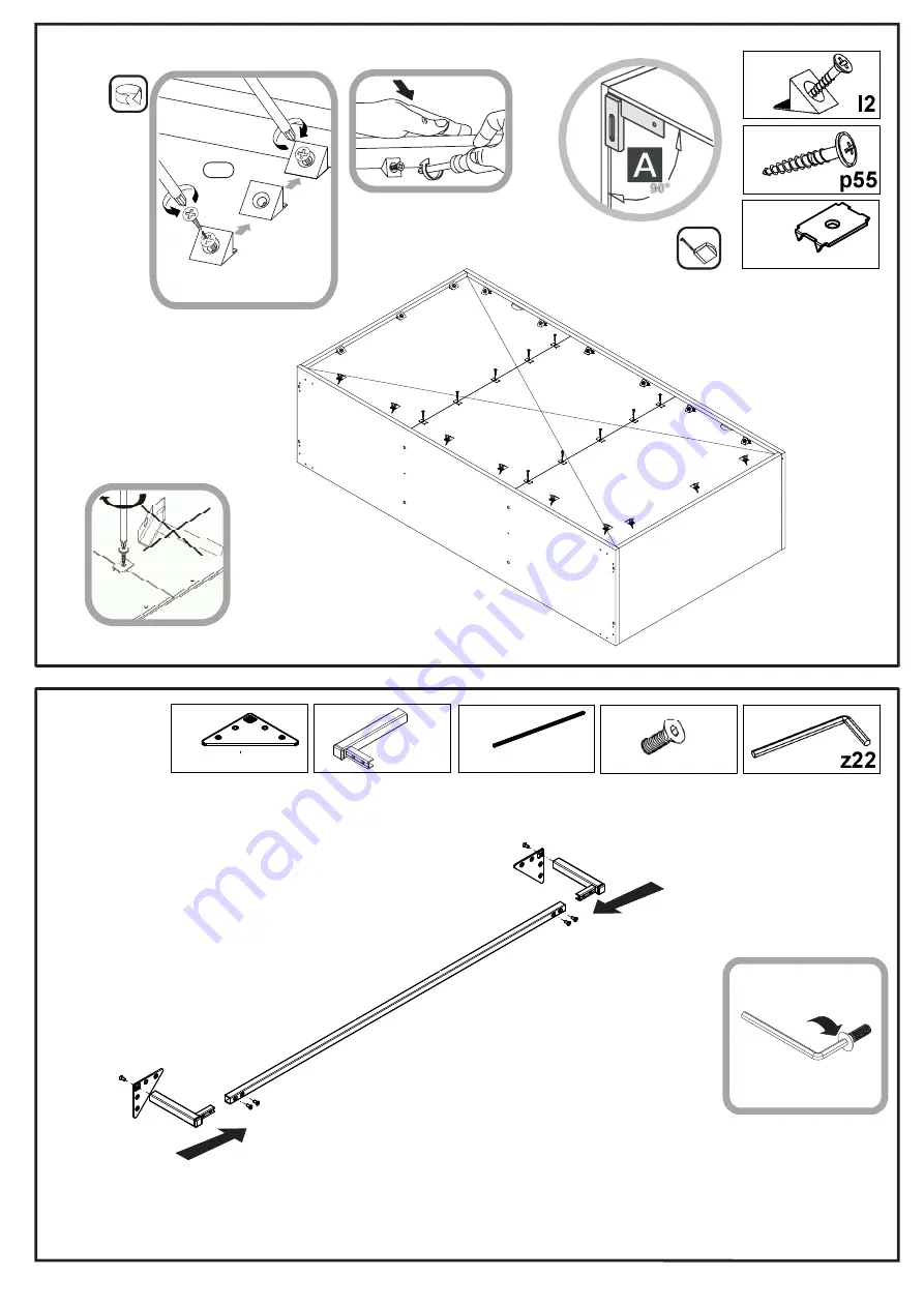 BRW BROOKLYN B172-KOM2D3S Assembly Instructions Manual Download Page 9