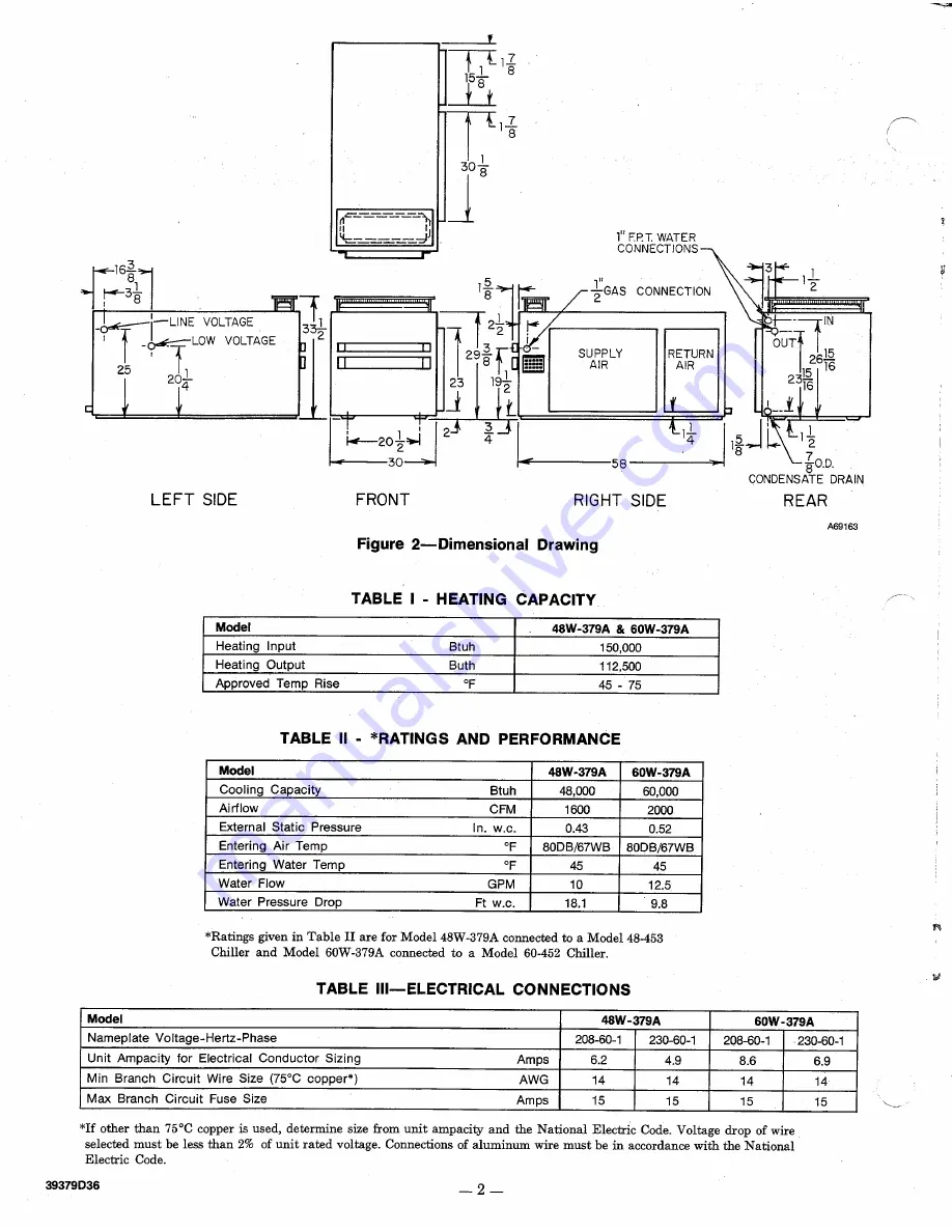 Bryant 379A Instruction Manual Download Page 2