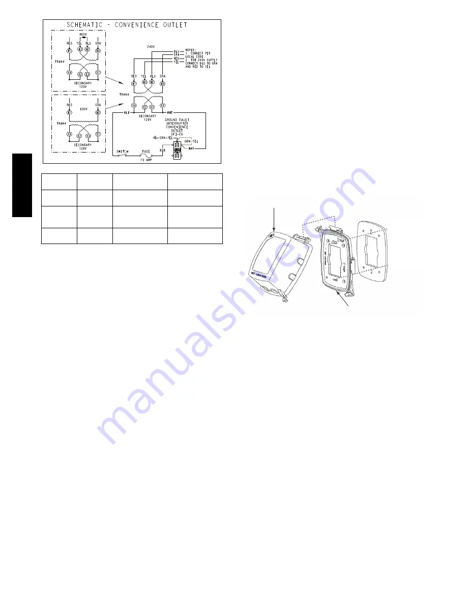 Bryant 575Jx08G/H Series Скачать руководство пользователя страница 12