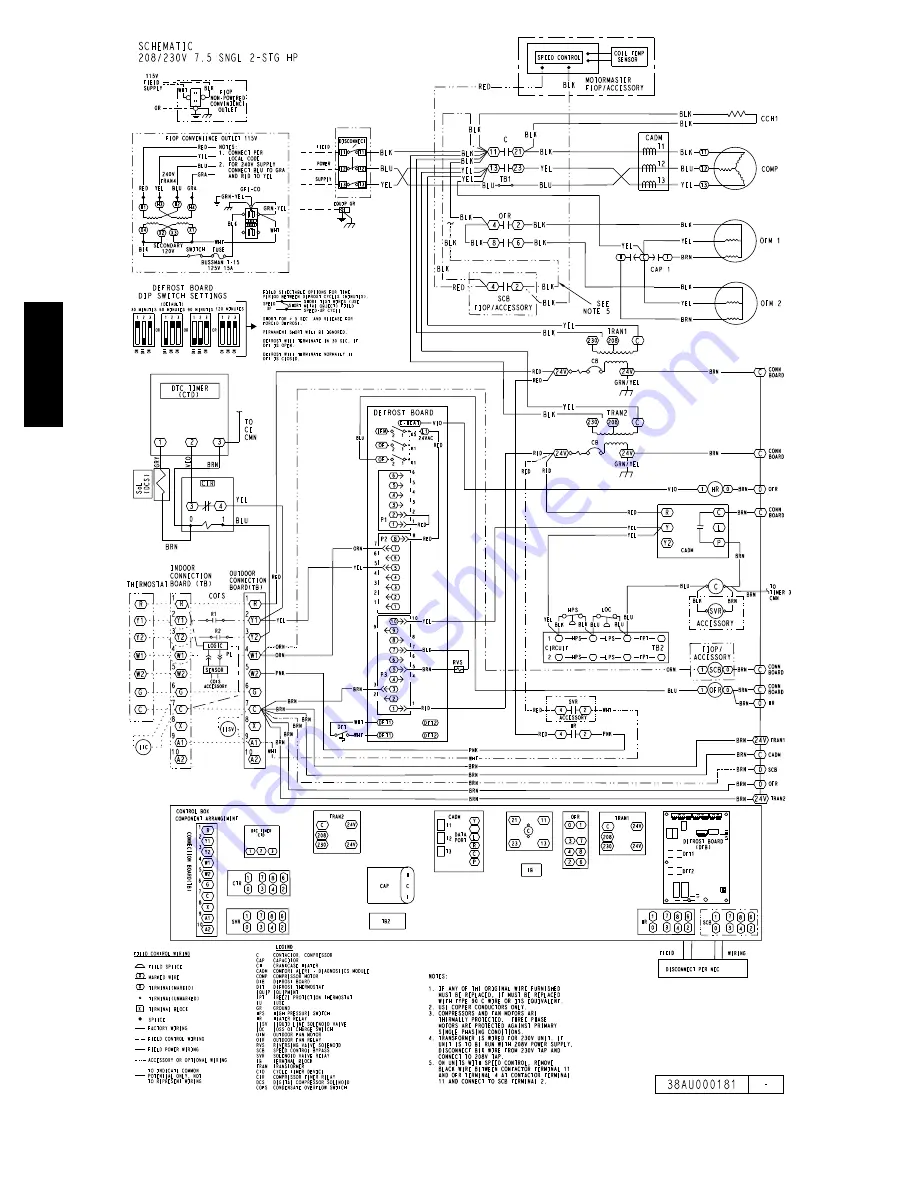 Bryant 575Jx08G/H Series Скачать руководство пользователя страница 18