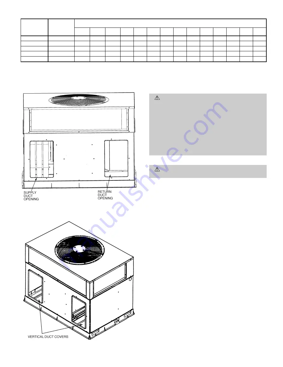 Bryant 582A Series Installation, Start-Up And Service Instructions Manual Download Page 11