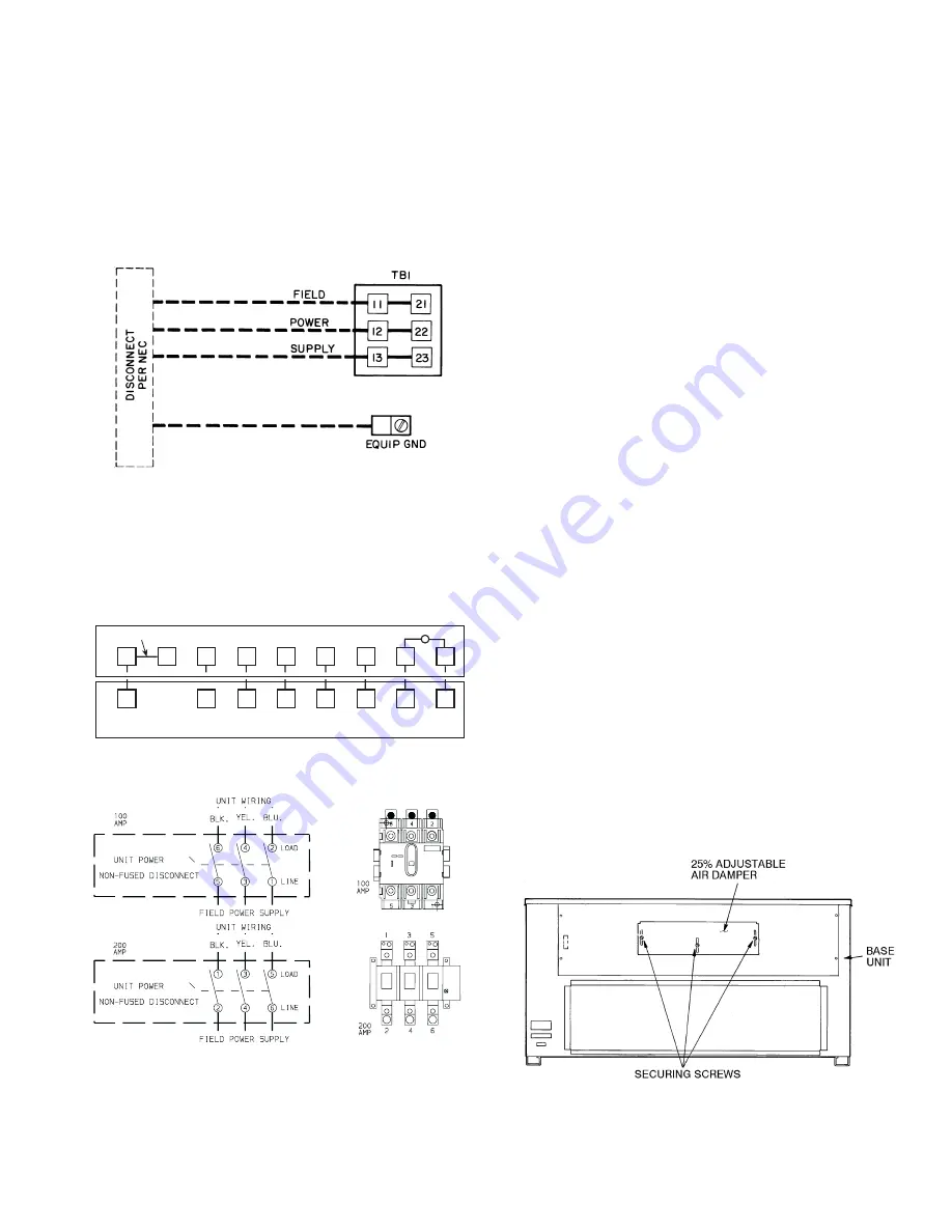 Bryant DURAPAC 579F Installation, Start-Up And Service Instructions Manual Download Page 11