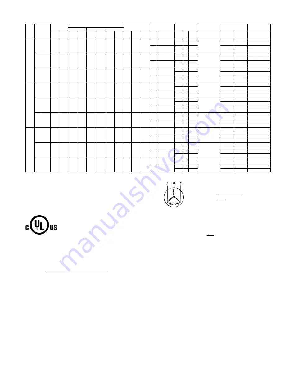 Bryant DURAPAC PLUS 581A Installation And Service Instructions Manual Download Page 13