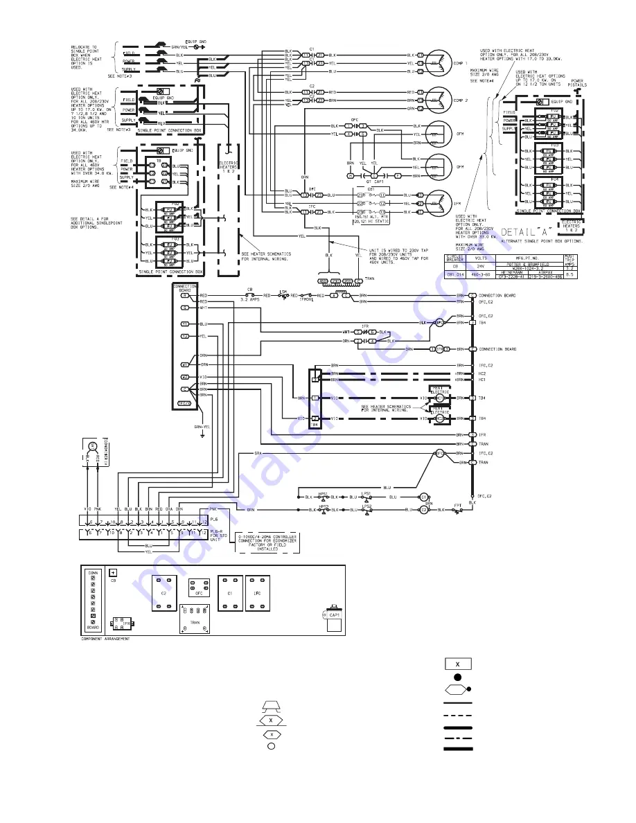 Bryant DURAPACK 558F Installation & Service Instructions Manual Download Page 63