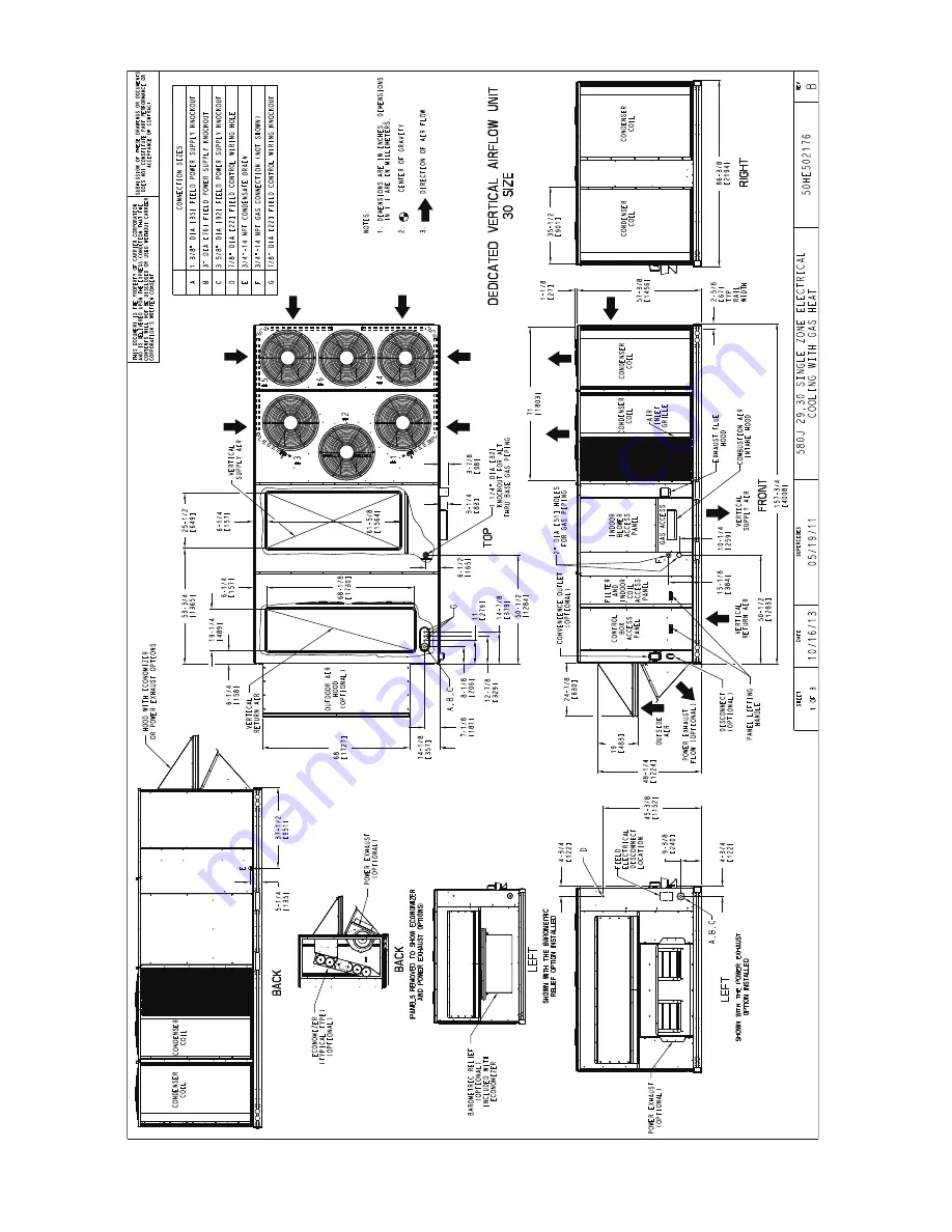 Bryant LEGACY 580J*20M Series Installation Instructions Manual Download Page 8