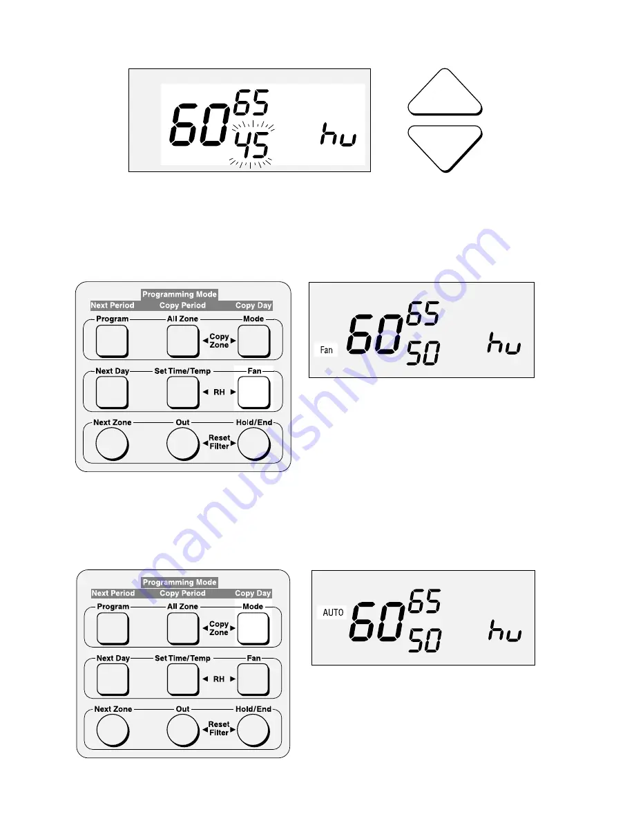 Bryant ZONE PERFECT PLUS A96447 User'S Information Manual Download Page 18