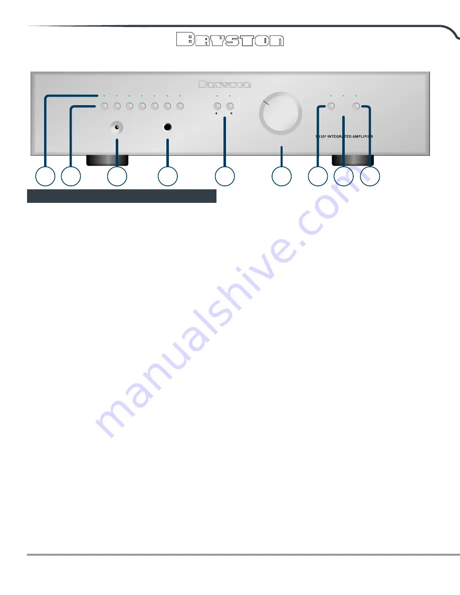 Bryston B1353 Owner'S Manual Download Page 8