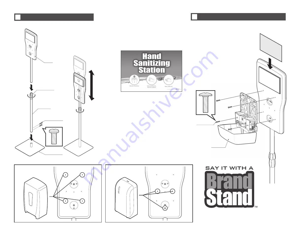 BS BrandStand KTS1011 Скачать руководство пользователя страница 2