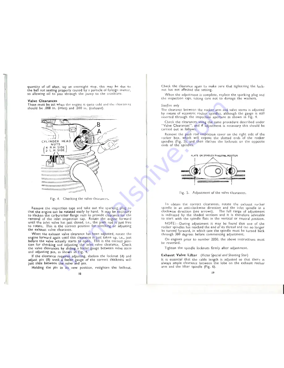 BSA b25 series Instruction Manual Download Page 11