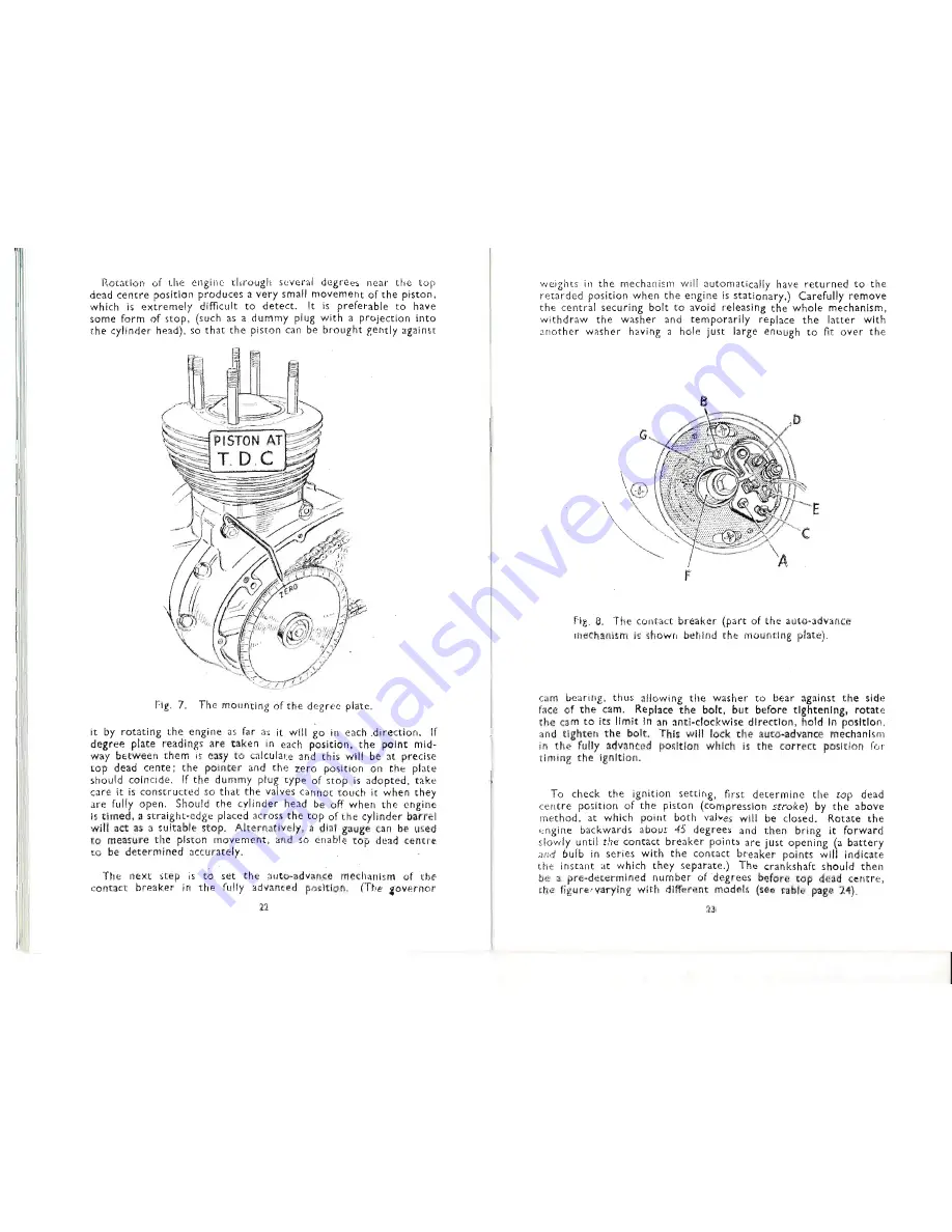 BSA b25 series Instruction Manual Download Page 13