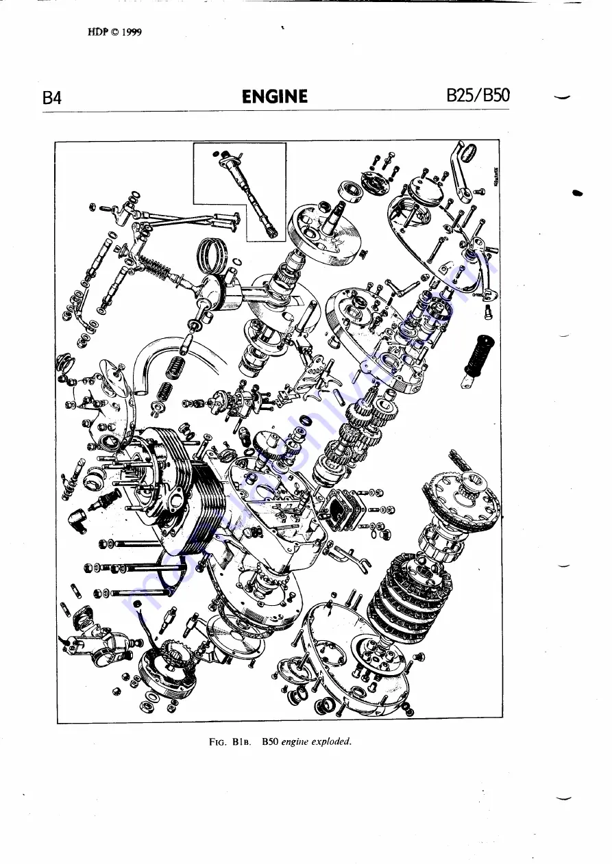 BSA B25SS Gold Star 1971 Workshop Manual Download Page 43