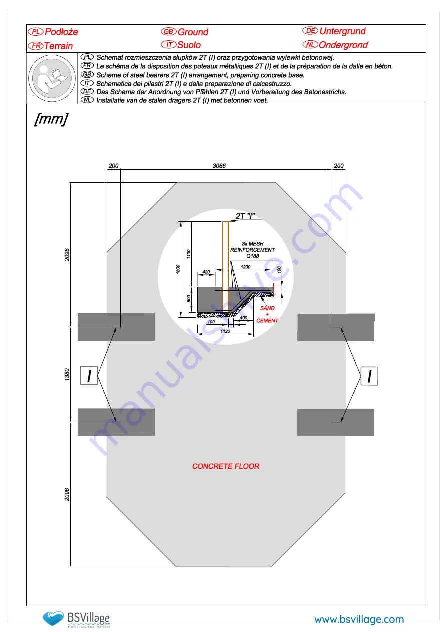 BSVILLAGE NaturalWood 560 Assembly Manual Download Page 17