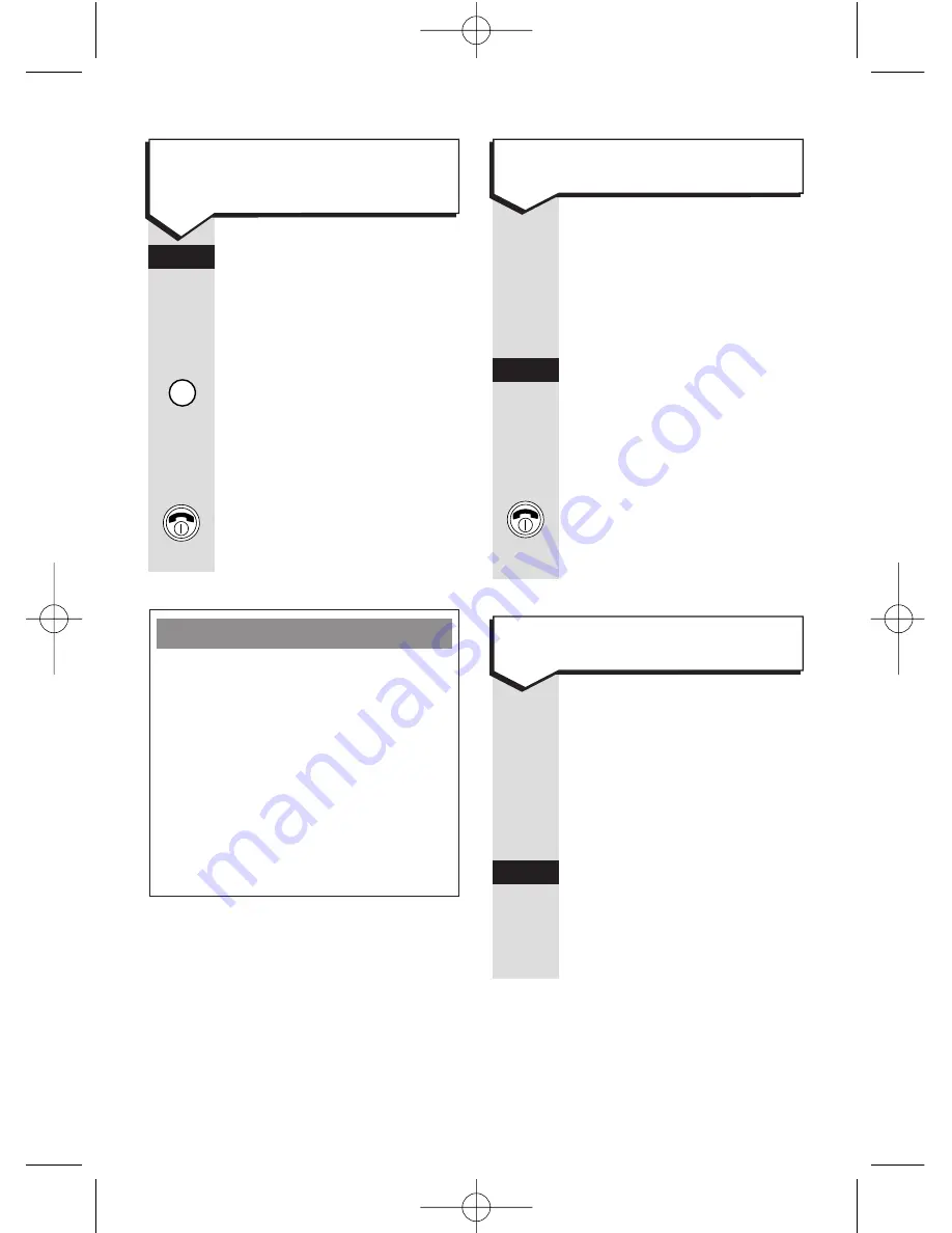 BT 3000 Executive User Manual Download Page 21