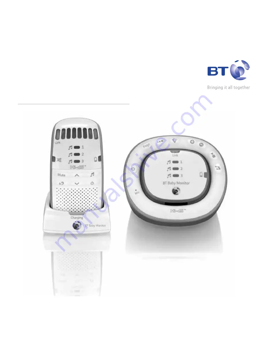 BT Baby Monitor 100 User Manual Download Page 1