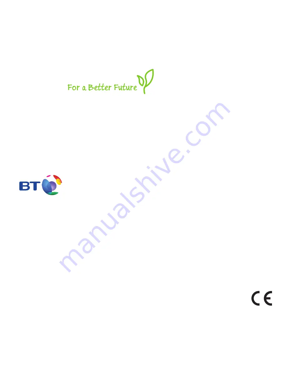 BT BT1100 Quick Setup And User Manual Download Page 60