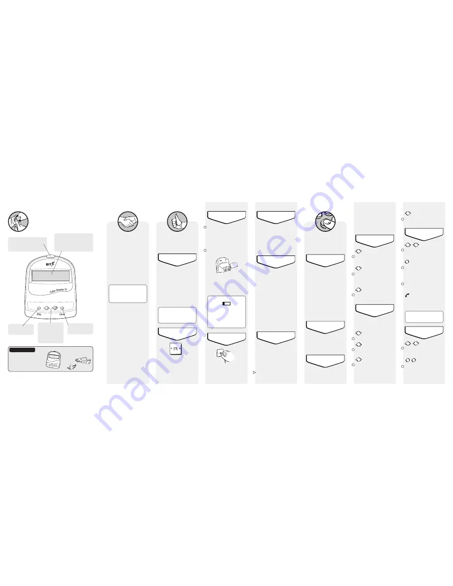 BT CALLER DISPLAY 20 User Manual Download Page 1