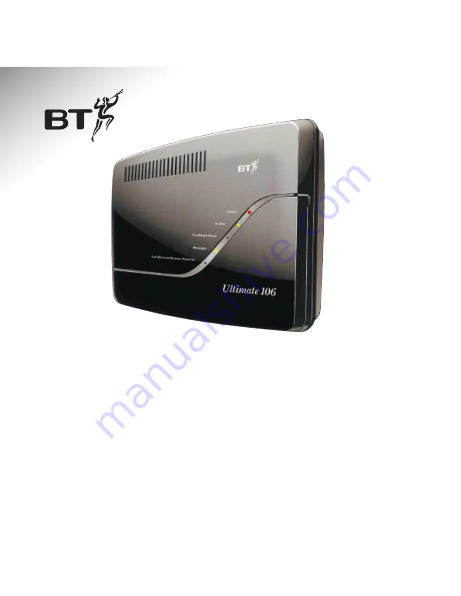 BT ULTIMATE 106 User Manual Download Page 1