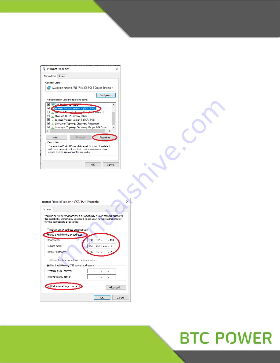 BTCPower EVP-2001-30-W-001 Installation And User Manual Download Page 42