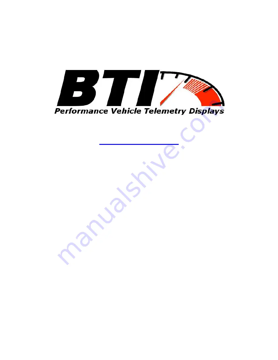 BTI 4.3 TFT Installation Manual Download Page 1