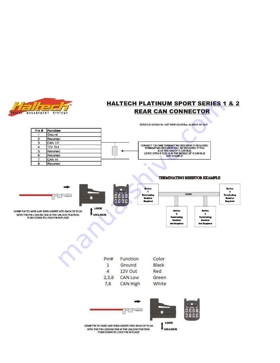 BTI 4.3 TFT Installation Manual Download Page 39