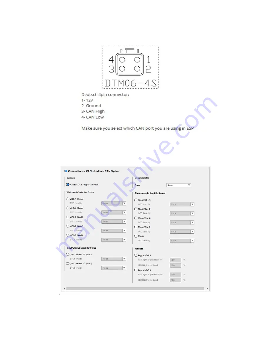 BTI 4.3 TFT Installation Manual Download Page 40