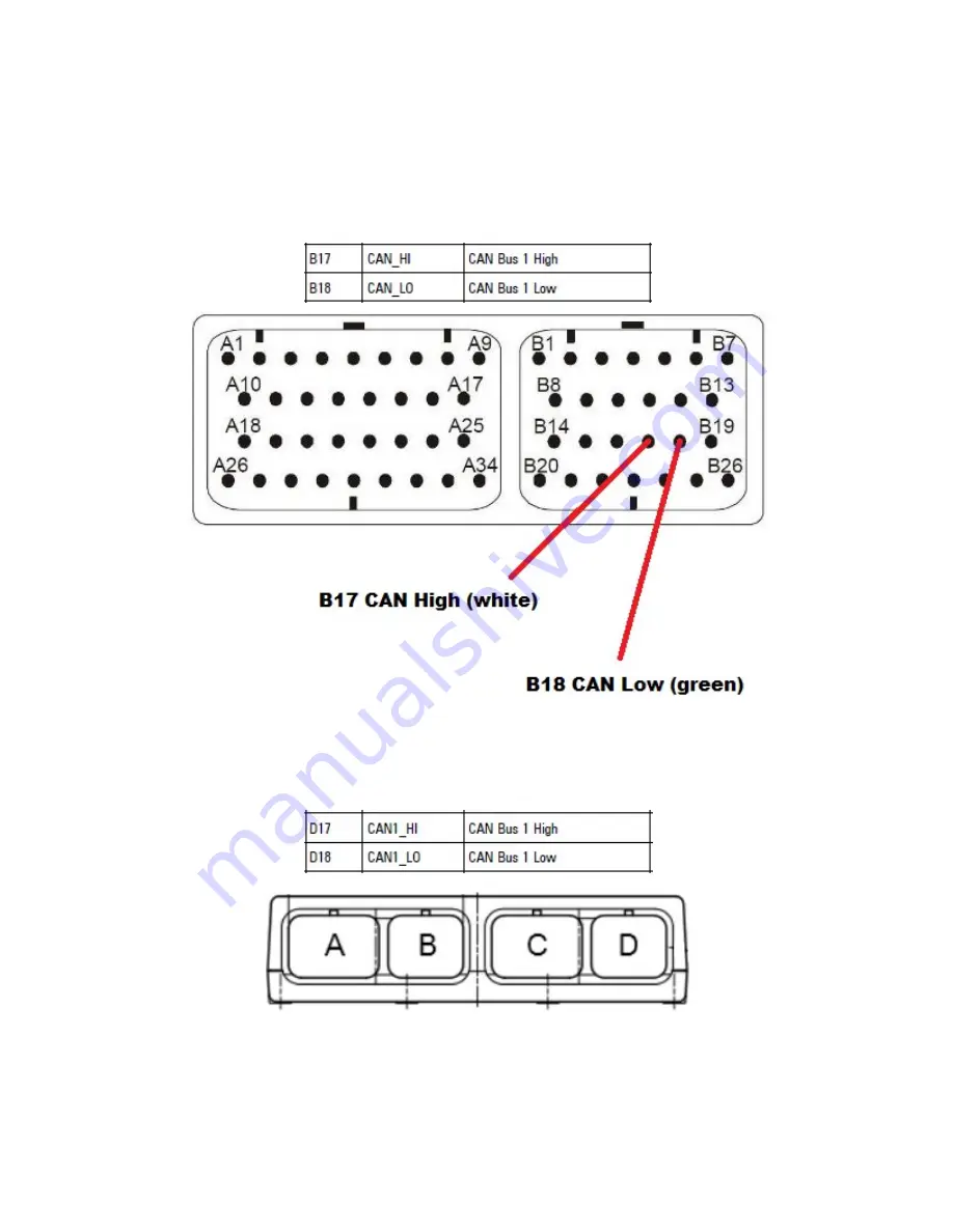 BTI 4.3 TFT Installation Manual Download Page 48