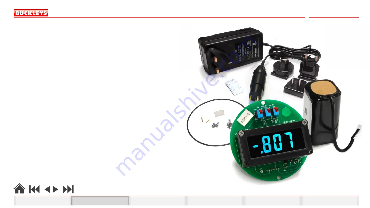 Buckleys BathyCorrometer Pro' Installation Manual Download Page 2