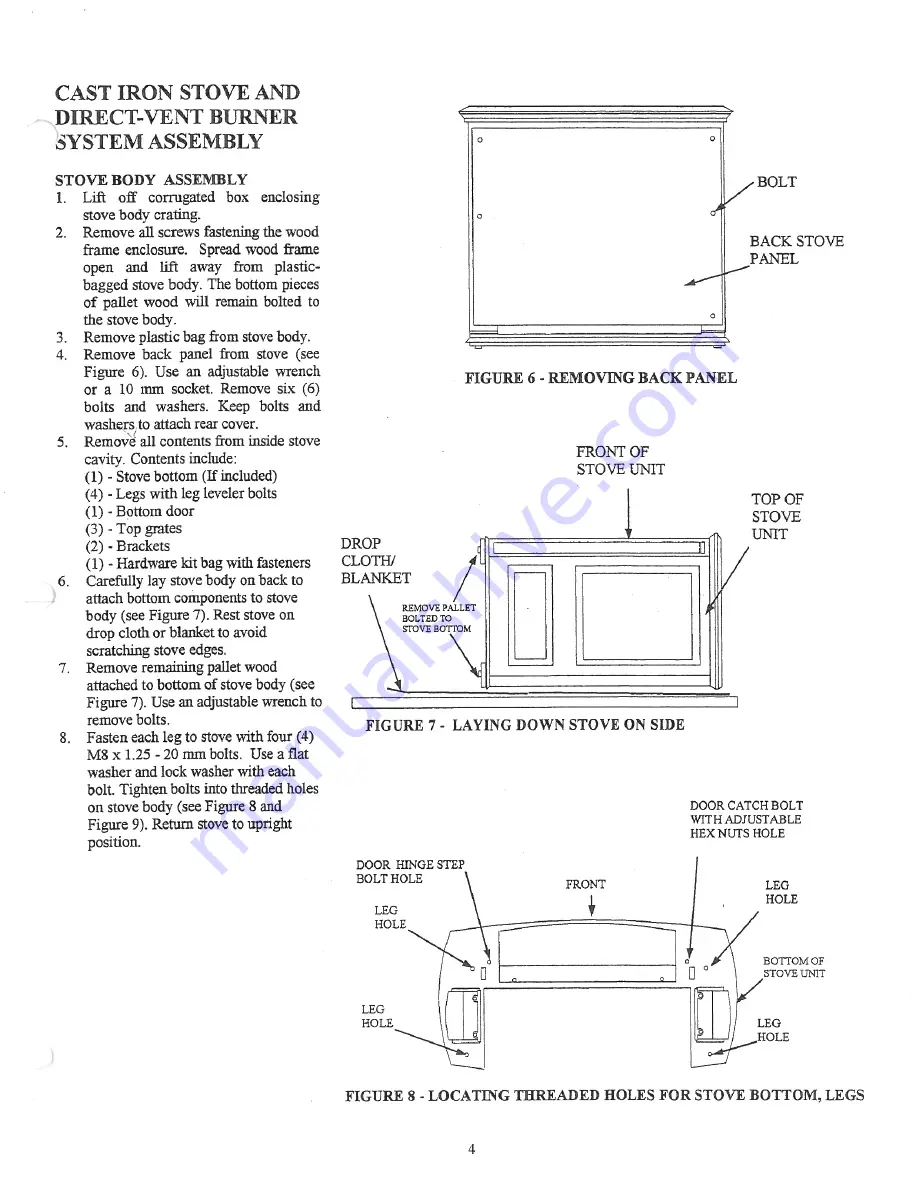 BuckMaster CVF200A Owner'S Operation And Installation Manual Download Page 5