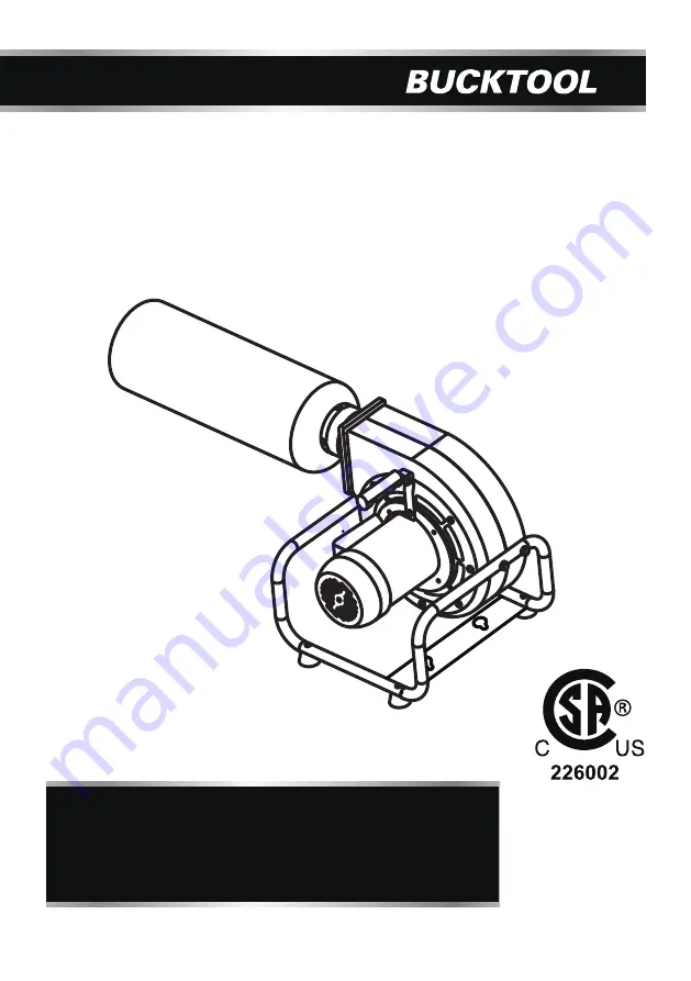 Bucktool DC30A Instruction Manual Download Page 1