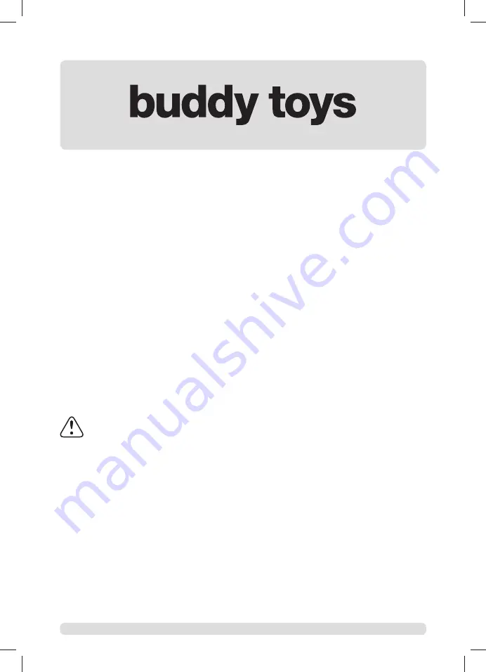 Buddy Toys BRB 2800 Скачать руководство пользователя страница 13