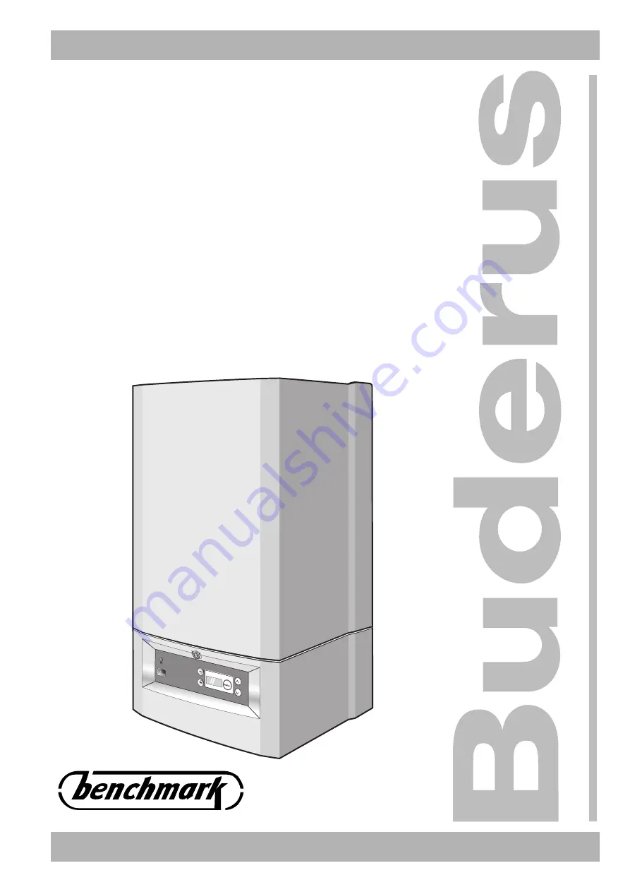 Buderus 500 - 24/S Installation And Maintenance Instructions Manual Download Page 1