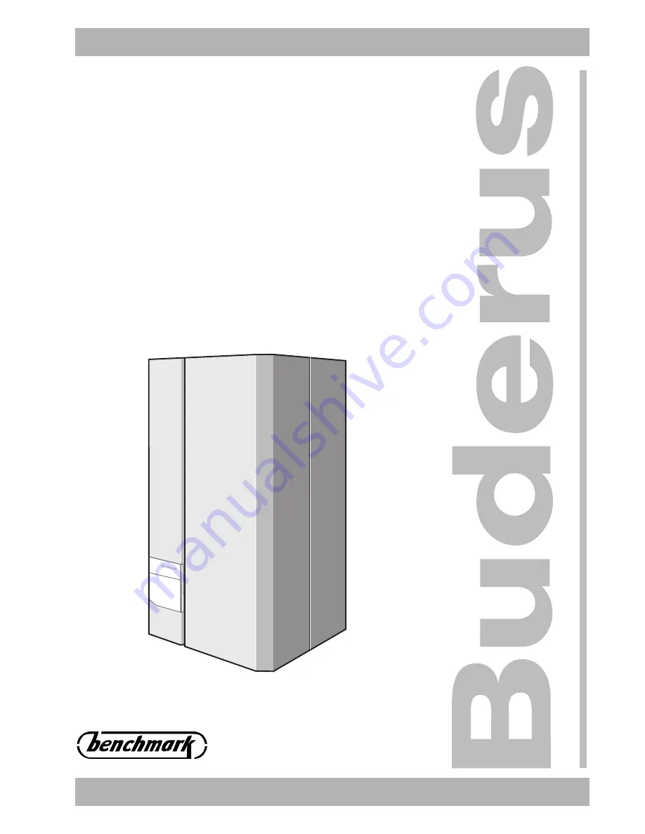 Buderus 600 - 11S Скачать руководство пользователя страница 1