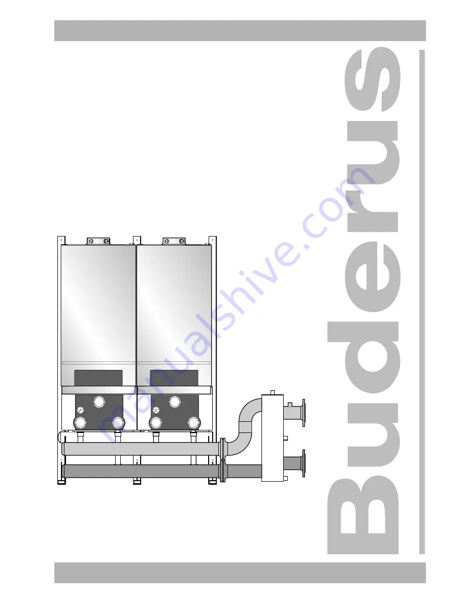 Buderus GB162-80 Installation Instructions Manual Download Page 1