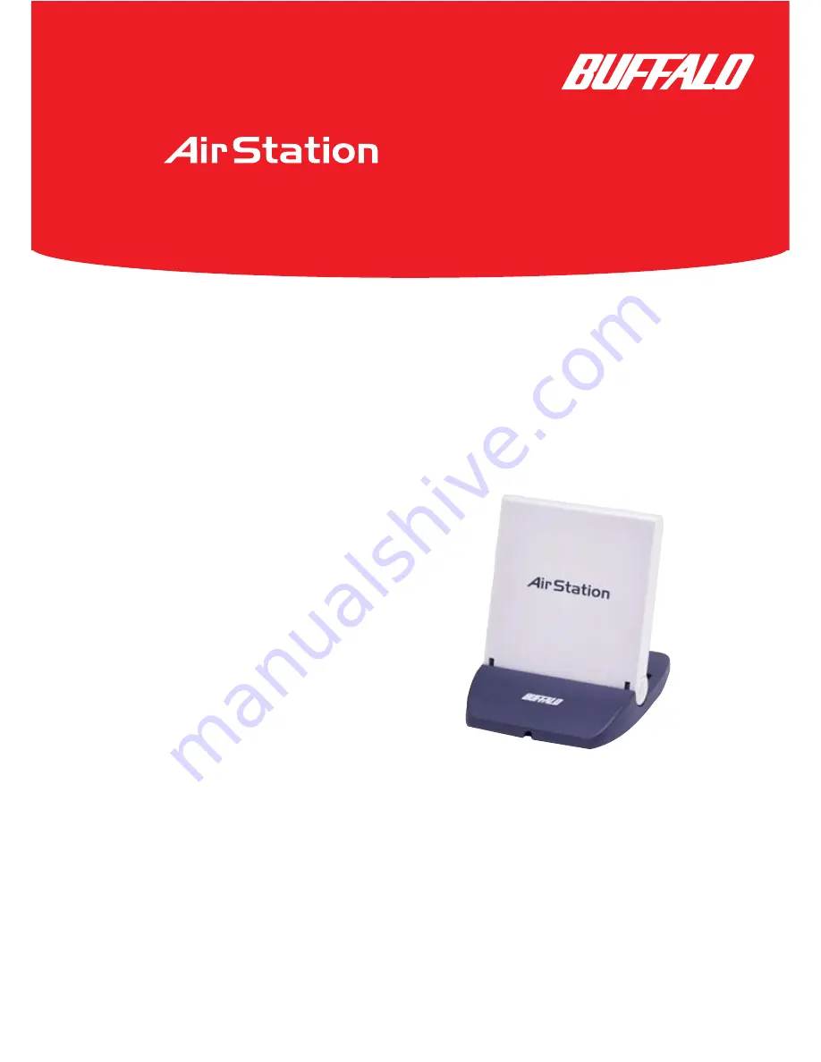 Buffalo 2.Air Station 4GHz Indoor Directional Antenna WLE-DA Quick Setup Manual Download Page 1