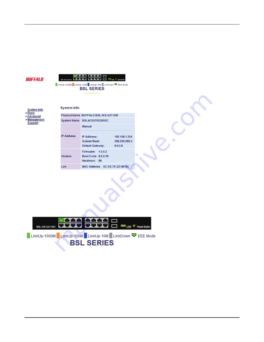 Buffalo BSL-WS-G2108M User Manual Download Page 13