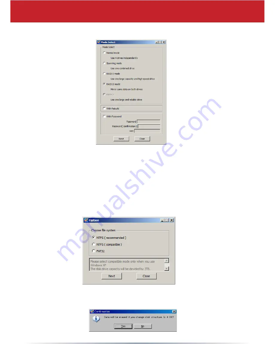 Buffalo DriveStation Quad HD-QLSU2R5 User Manual Download Page 8