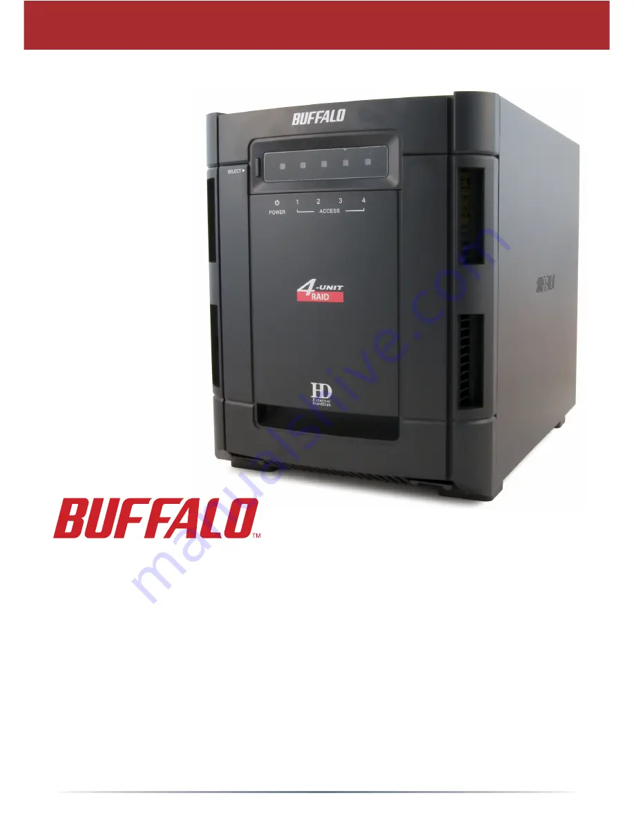 Buffalo HD-QSTSU2/R5 DriveStation Quattro Mac User Manual Download Page 1