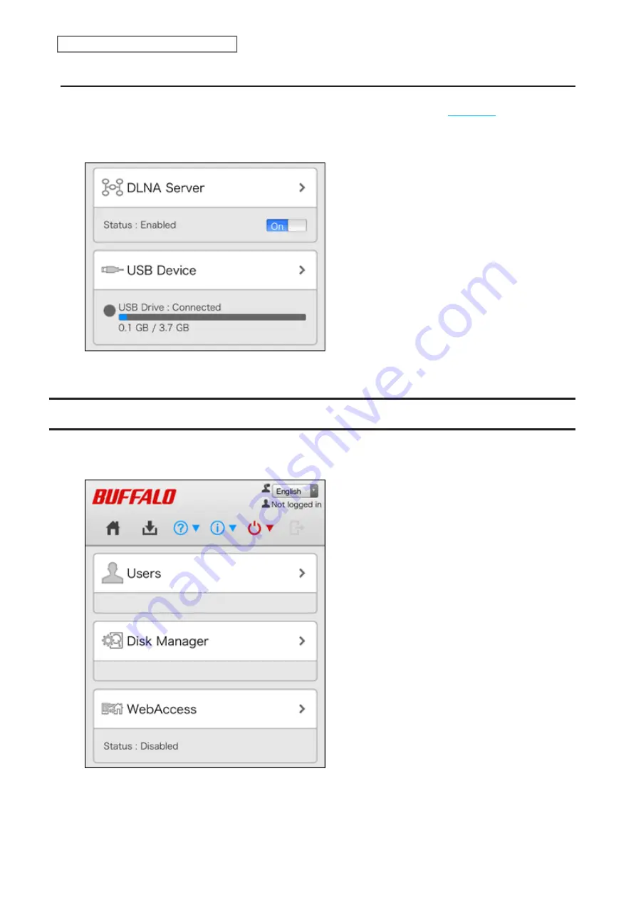 Buffalo LinkStation 500 User Manual Download Page 129