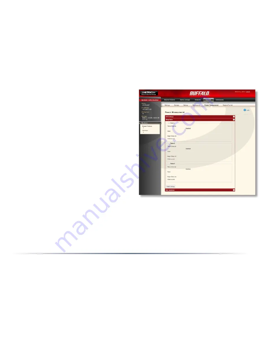 Buffalo LinkStation Pro LS-XHL User Manual Download Page 31
