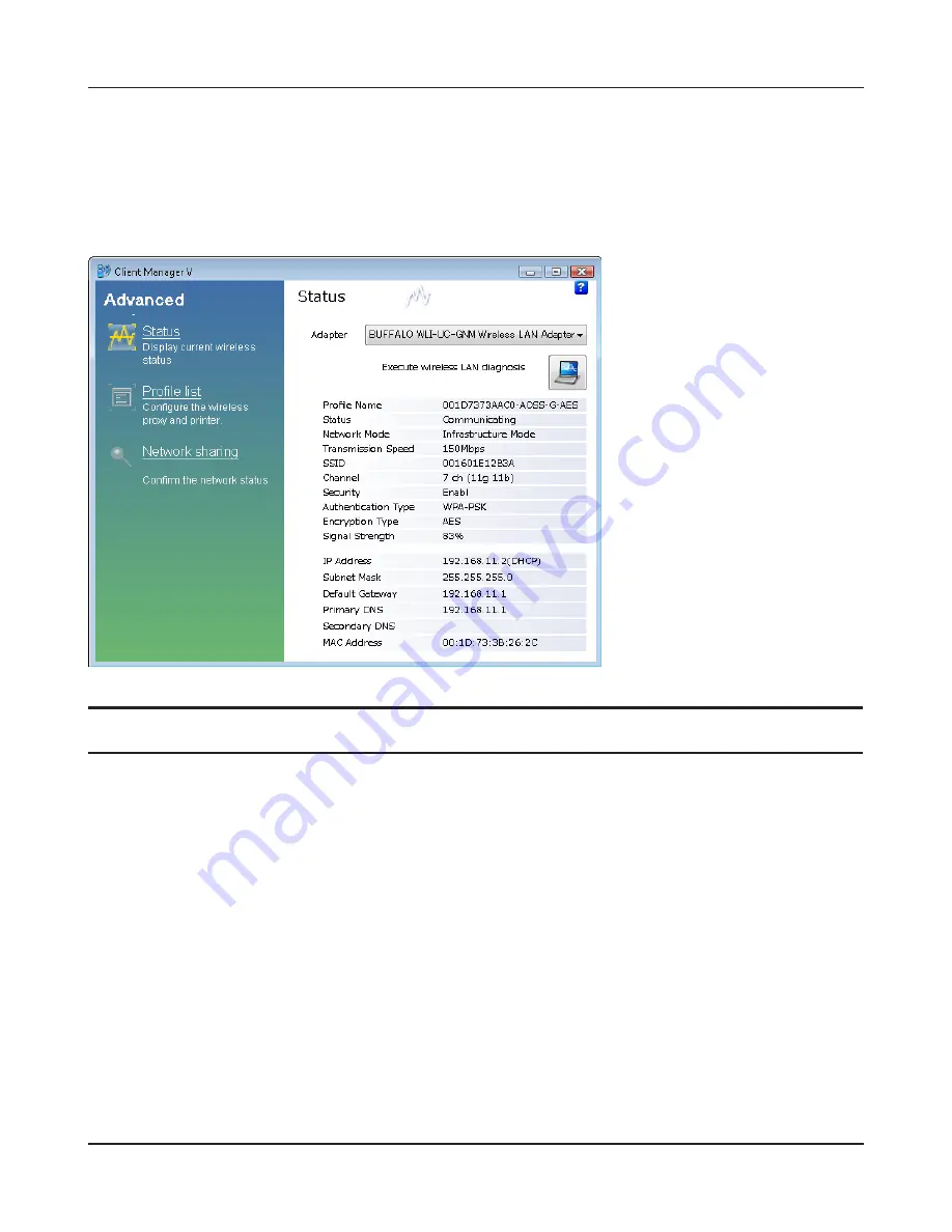 Buffalo Nfiniti WLI-UC-GNM User Manual Download Page 39