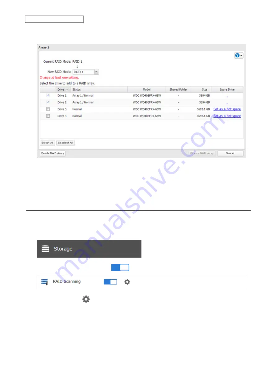 Buffalo TeraStation 6000 Series User Manual Download Page 55