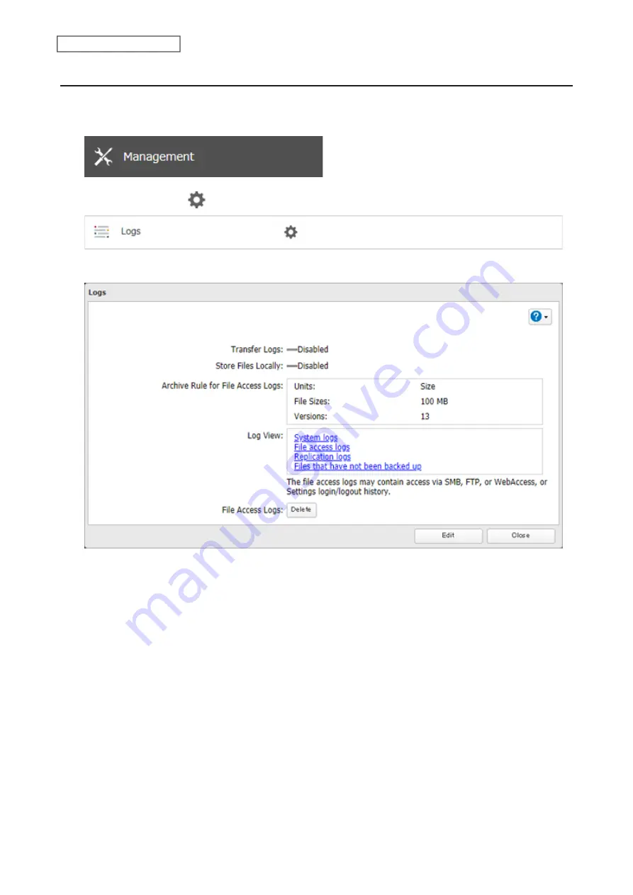 Buffalo TeraStation 6000 Series User Manual Download Page 183