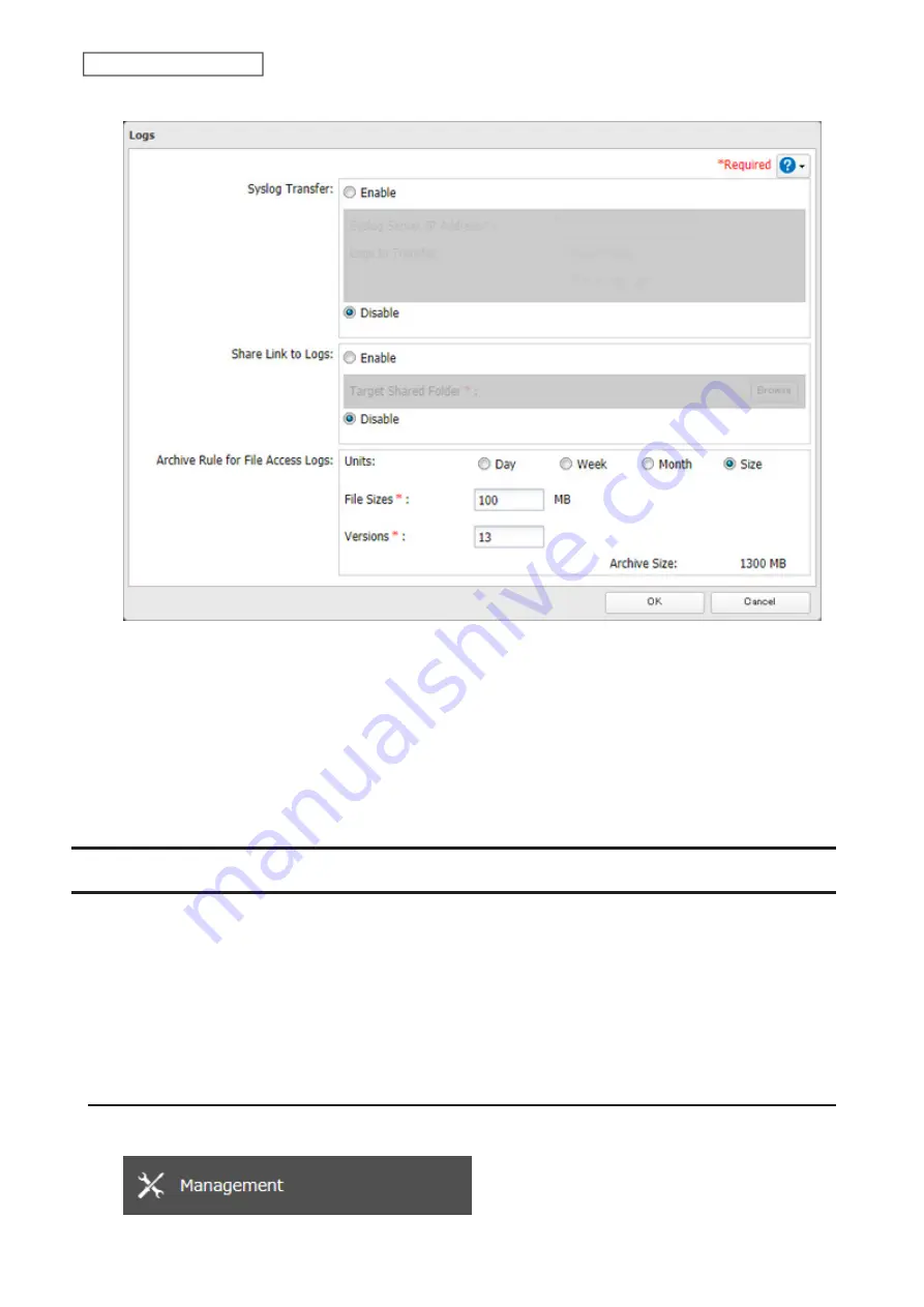 Buffalo TeraStation 6000 Series User Manual Download Page 184