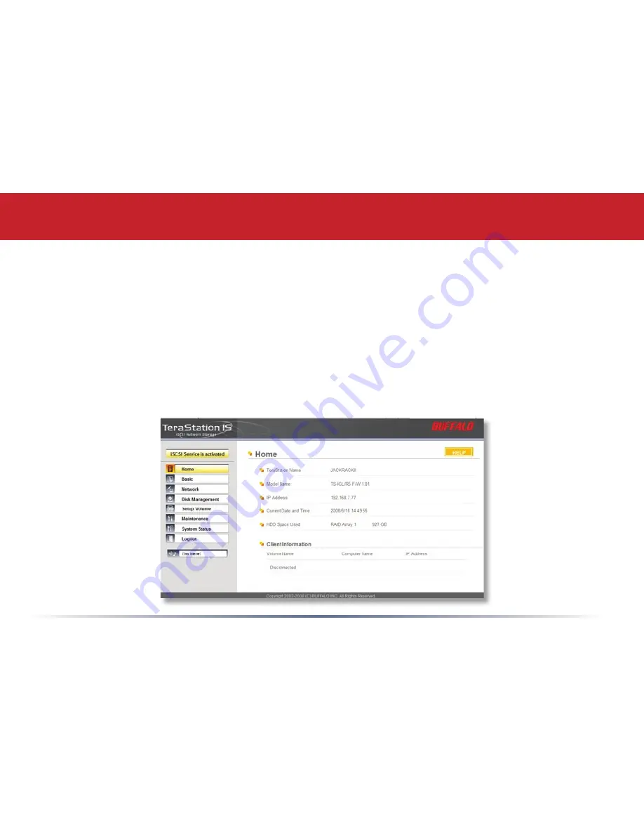 Buffalo TeraStation iSCSI Скачать руководство пользователя страница 18