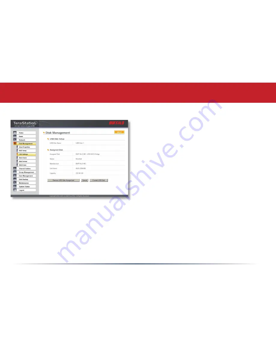 Buffalo TeraStation Live HS-DH-TGL/R5 User Manual Download Page 37